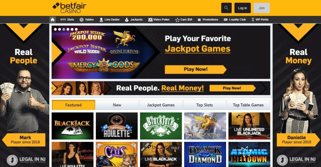 Betfair Casino Login
